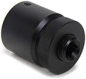 Crankshaft Turning Tool, Pro Series, Aluminum, Black Anodize, Big Block Chevy, Each