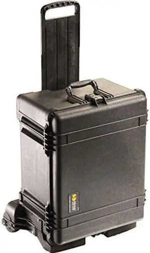 Pelican 1620M Case and Mobility Kit with Foam, Black