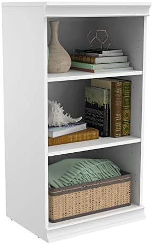 ClosetMaid 4557 Modular Closet Storage Stackable Shelf Unit, 40.29-inch H x 21.39-inch W x 15.91-inch D, White