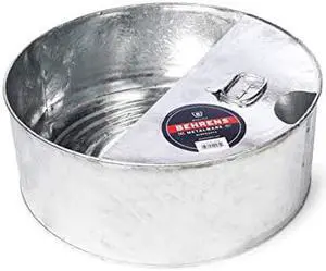 Behrens Galvanized Steel Drain Pan, 8-Gallon