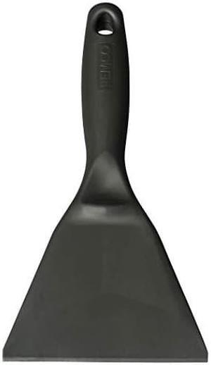 Remco 69629 Stiff Hand Scraper, Injection Molded, Polypropylene Blade, 1 Piece, 9.7" L x 4.4" W, Black