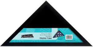 MCS 11x15.5 Inch Mini Flag Display Case for standard 3 by 5-feet military flag, Black (46716)