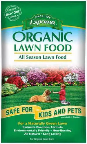 Espoma EOLF28 Organic All Season Lawn Food, 28-Pound