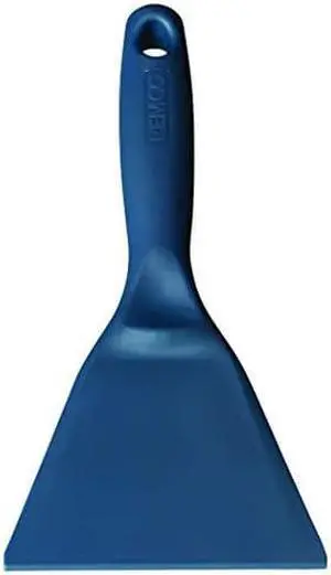 Remco 6962MD3 Blue Polypropylene Metal Detectable Hand Scraper, Injection Molded Blade, 9.7" L x 4.4" W, 1 Piece