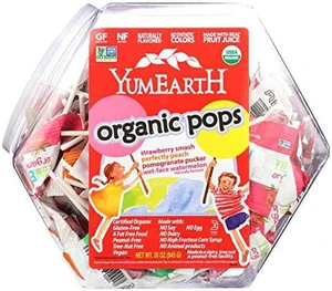 Yummyearth Lolli Pop Cntr Bin 125pc Org Yummyearth Lolli Pop Cntr Bin 125pc Org