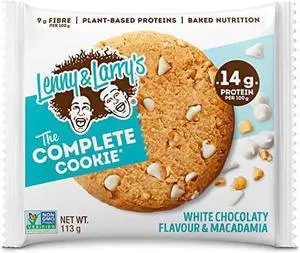 Lenny and Larrys The Complete Cookie, White Chocolate Macadamia, 4 Ounce (Pack of 12)