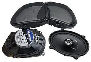 Hogtunes 5"x7" 3572.2-AA Front Speakers for 2006-2013 Harley Road Glide - 3572.2-AA