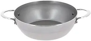 de Buyer - Mineral B Country Fry Pan 2 Handles - Nonstick Frying Pan - Carbon and Stainless Steel - Oven Safe and Induction Ready - 12.5"