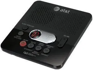 ATT Digital Answering System Black 1740