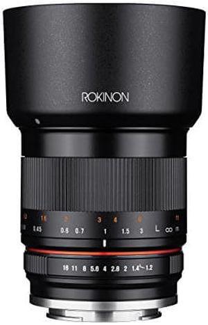 Rokinon 35mm F1.2 High Speed Wide Angle Lens for Canon EOS M Mount - Black - Canon M