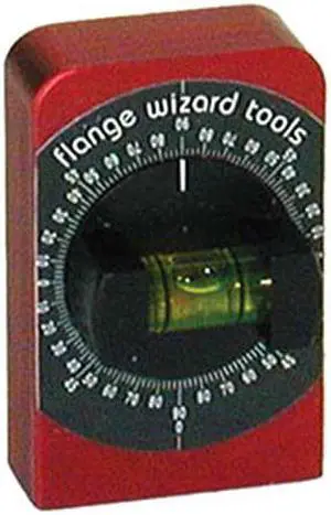 Flange Wizard L-2 Degree Levels, 2 3/8", 1 Vial