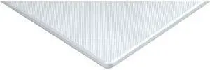 KingStarboard® Anti-Skid Marine Lumber, 12" x 27" x 1/2" Thk, White