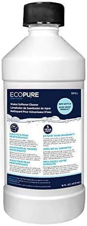 EcoPure EPCL Water Softener Cleaner, Off-White