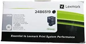 Lexmark 24B6519 C4150 Toner Cartridge (Black) in Retail Packaging
