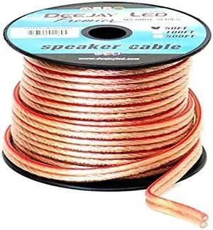 DEEJAY LED TBH12AWG50 12Ga 50Speaker Wire Spool