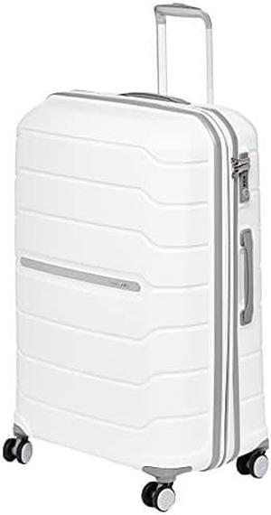 Samsonite Freeform Hardside Expandable with Double Spinner Wheels, White, Carry-On 21-Inch