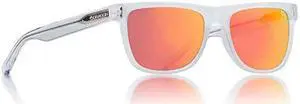 Dragon Mens Brake Sunglasses BRAKE, Matte Crystal/Red Ion, OFA