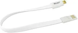 Reiko 48inch 8pin magnetic Charge + Sync USB cable - Retail Package -White
