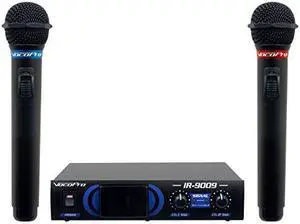 VocoPro Microphone System, Black, 2X2X2 (IR-9009-1)