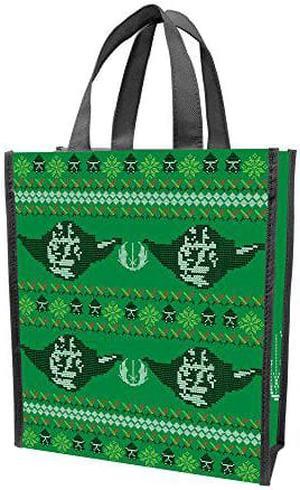 Vandor 99673 Star Wars Ugly Sweater Recycled Shopper Tote, Small