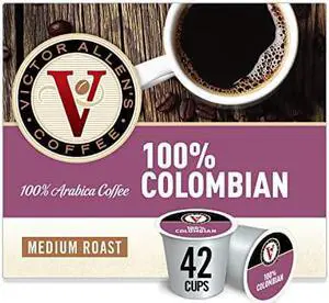 Victor Allens Coffee 100% Colombian Blend K-Cups (42-Count)