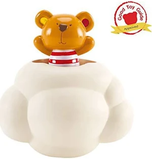 Hape Pop-Up Teddy Shower Buddy | Award Winning Little Fun Baby Bath Toy for Kids Hape Pop-Up Teddy Shower Buddy | Award Winning Little Fun Baby Bath Toy for Kids