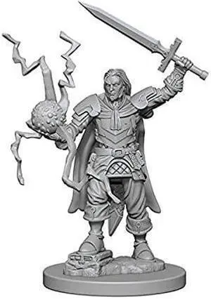 NECA Deep Cuts Unpainted Miniatures: Human Male Cleric
