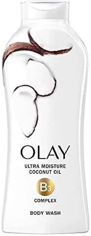 Olay Ultra Moisture Body Wash with Coconut Oil, 22 fl oz