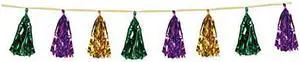 Beistle Metallic Tassel Garland