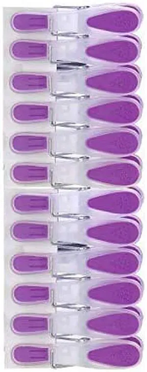 Woolite Soft Grip Clothespins Assorted