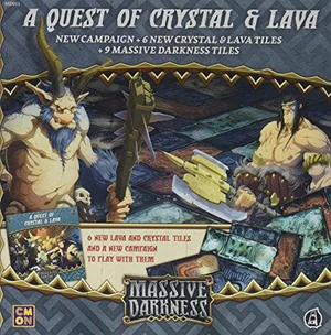 CMON Massive Darkness: A Quest of Crystal & Lava CMON Massive Darkness: A Quest of Crystal & Lava