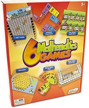Junior Learning Different Mathematics Games (Set of 6) Junior Learning Different Mathematics Games (Set of 6)