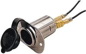 Sea Dog 426053-1 12V Power Socket with Plate