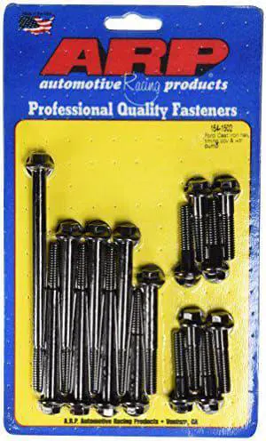 ARP 1541502 Black Oxide Hex Timing Cover and Water Pump Bolt Kit