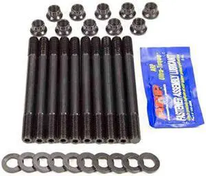 ARP 2074202 Pro Series Cylinder Head Studs, With 12-Point Style Nuts, For Select Mitsubishi Applications