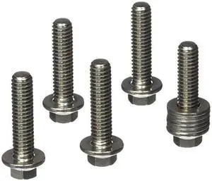 ARP 6221250 5-Pack Of Stainless Steel Hex Bolts, Size 5/16-18, 1.250 Under Head Length