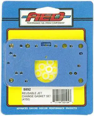 AED 5892 Reusable Jet Change Gasket Set