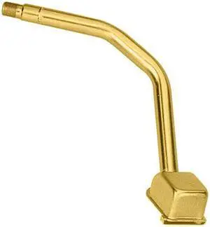 Milodon 18345 Gold Zinc Plated Low Profile Oil Pan Pickup for Small Block Mopar