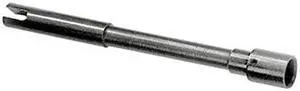 Milodon 23050 4130 Chrome Moly Oil Pump Drive Shaft for Small Block Chevy, Black