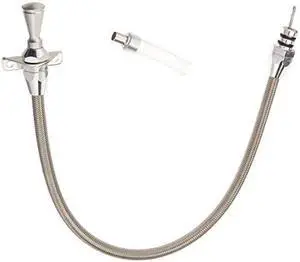 Lokar TD-30C4FM Hi-Tech Firewall Mount Transmission Dipstick for Ford C-4 Transmission