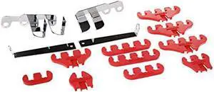 Moroso WIRE LOOM KIT,FORD,RED (72131)