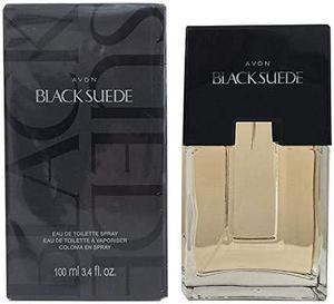 Avon Black Suede for Men Eau De Toilette Spray - 3.4 Ounce