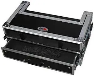 ProX XS-2WM2DR 2x Wireless Microphone Case with 2U Rack Drawer