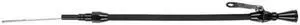 Lokar XED-5006 Black Stainless Steel Housing Dipstick with Black Fittings for Big Block Chevy 502 Engine