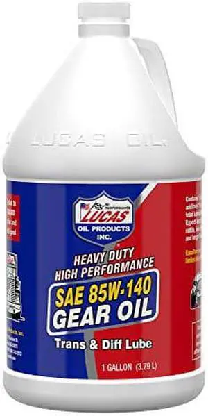 Lucas 10045 Heavy Duty 85/140 Gear Oil - 1 Gallon