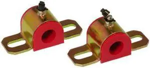 Prothane 19-1182 Red 26 mm Universal Greasable Sway Bar Bushing fits B Style Bracket