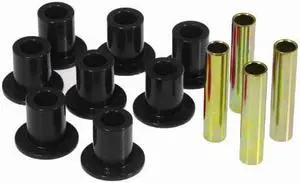 Prothane 4-1005-BL Black Spring Eye Bushing Kit with 1" ID Spring Eye