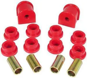 Prothane 1-1112 Red 13 mm Rear Sway Bar Bushing Kit for TJ