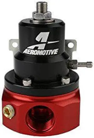 Aeromotive 13224 Regulator, A1000 4-Port Carbureted Bypass, 4 x AN-06, 1 x AN-10