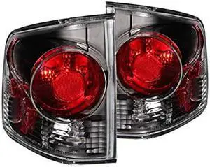 Anzo USA 211034 Chevrolet S10 3D Style Black Tail Light Assembly - (Sold in Pairs)